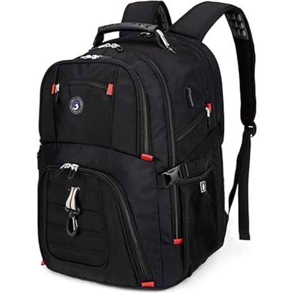 Extra Large 50L Travel Laptop Backpack with USB Charging Port, College Backpack - Picture 8 of 8